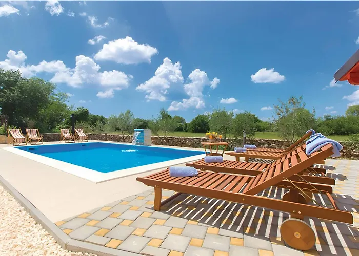 Oasis Near Krka Waterfalls