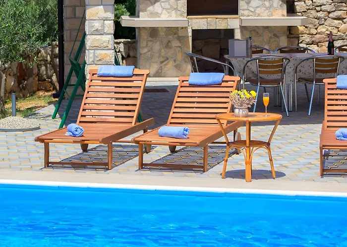 Oasis Near Krka Waterfalls *